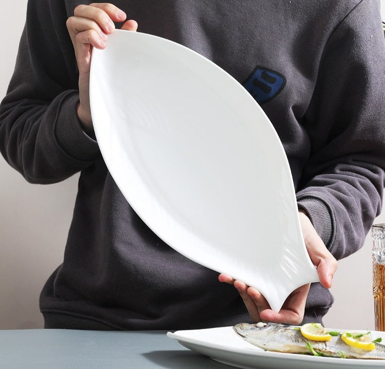 Creative Household Ceramic Fish Plate