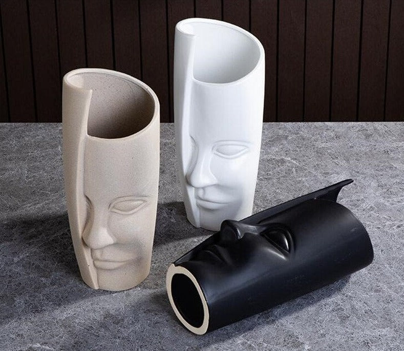 Ceramic Art Vase Sculptures