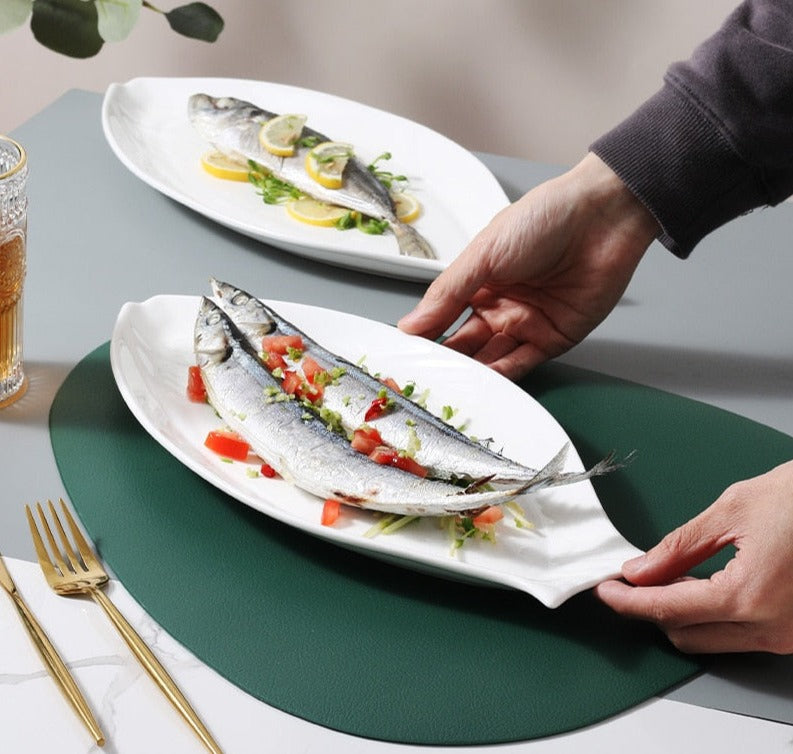 Creative Household Ceramic Fish Plate