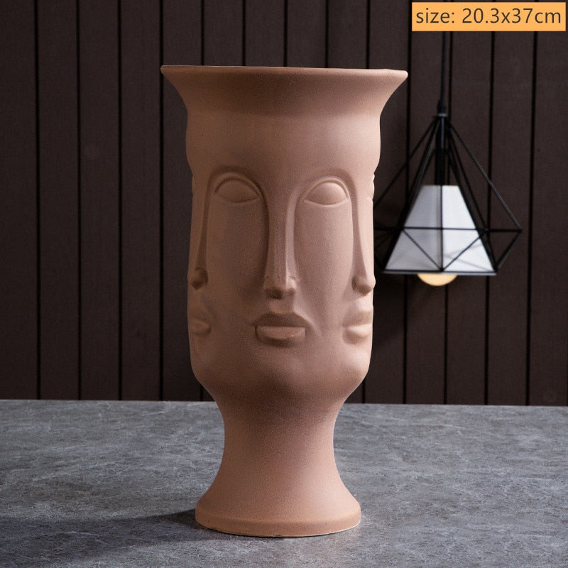 Ceramic Art Vase Sculptures