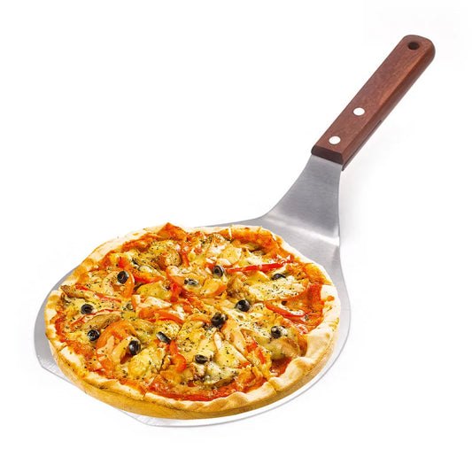 Stainless Steel Pizza Spatula with Wood Handle