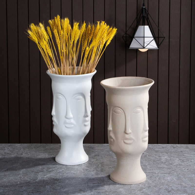 Ceramic Art Vase Sculptures