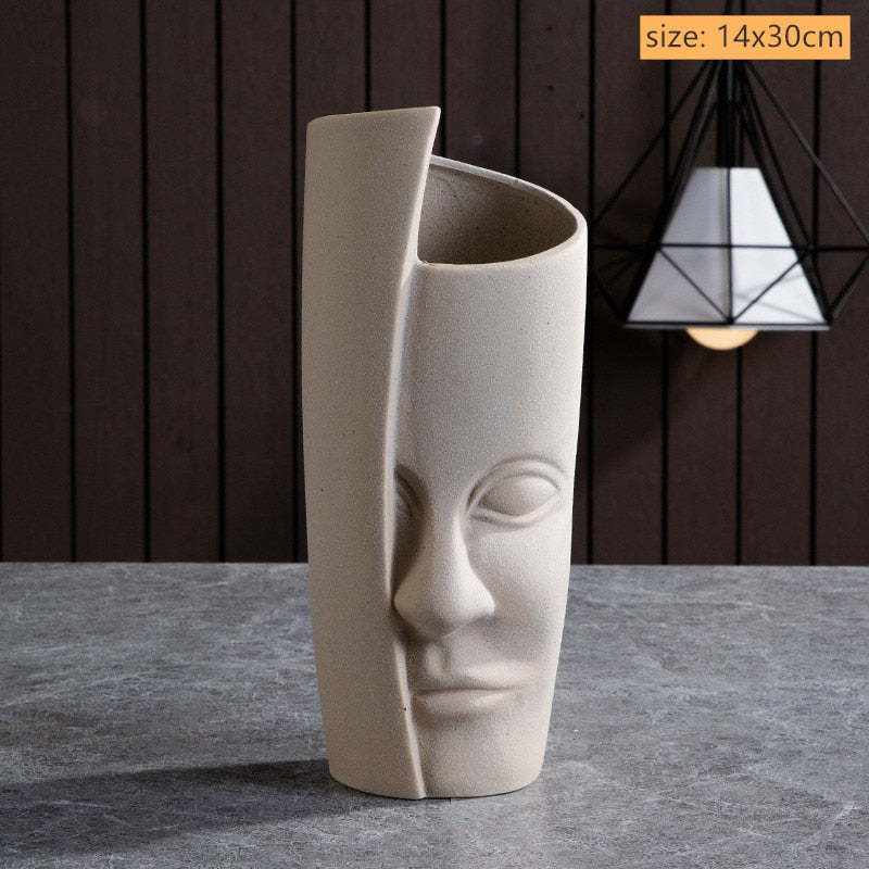 Ceramic Art Vase Sculptures