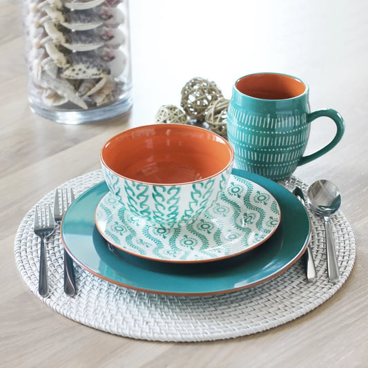 Ankara Stoneware Dinnerware Set