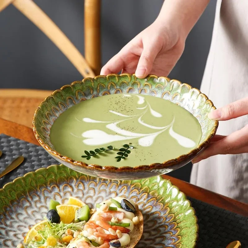 Vancasso Reactive Glaze Dinnerware Sets