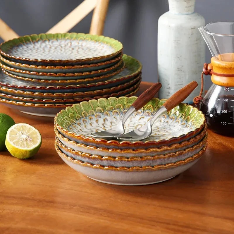 Vancasso Reactive Glaze Dinnerware Sets