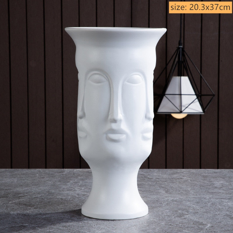 Ceramic Art Vase Sculptures