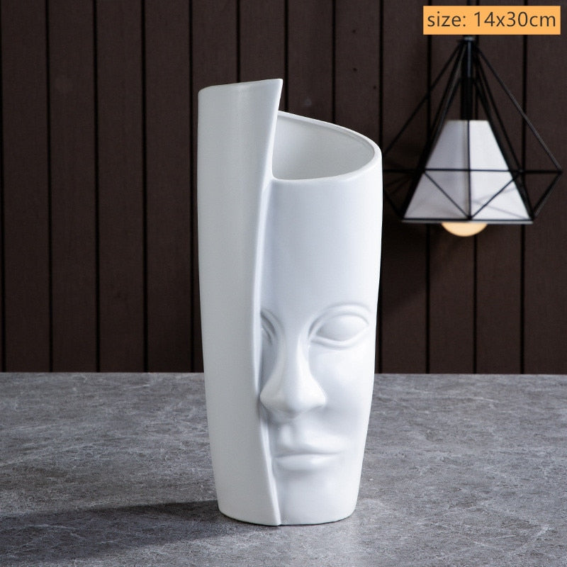 Ceramic Art Vase Sculptures