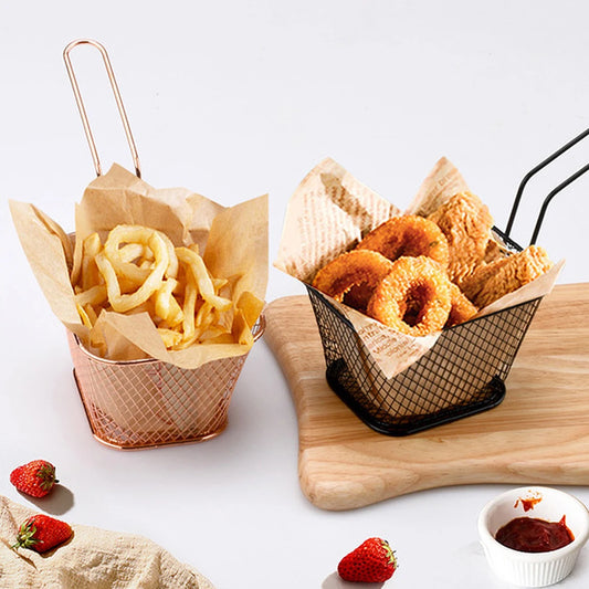 Mini French Fries Serving Basket