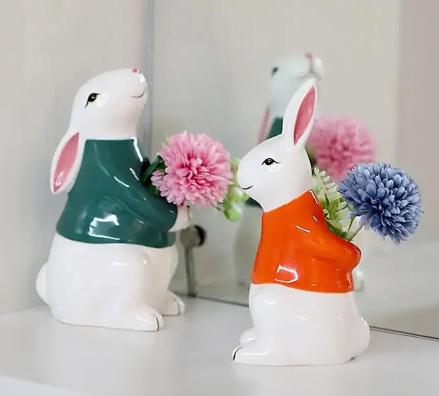 Decorative Rabbit Vase