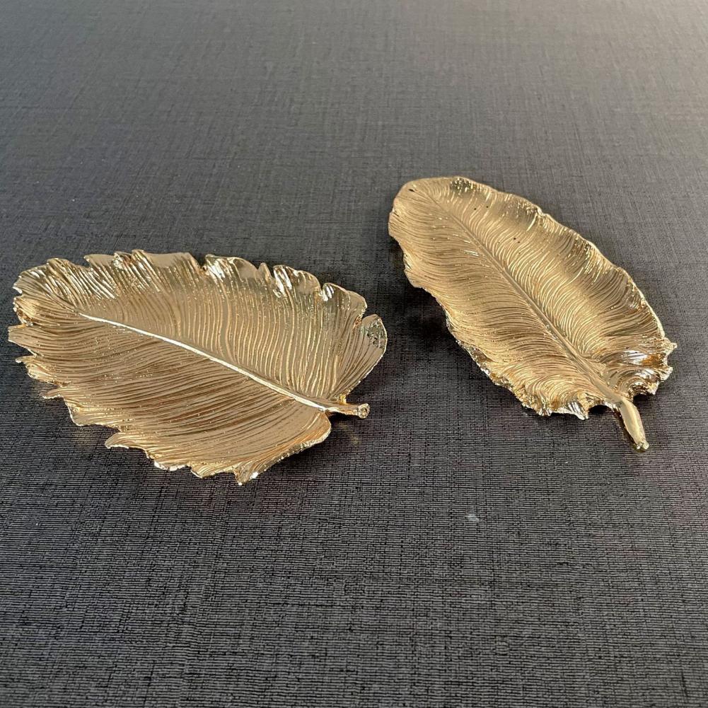 Delicate Leaf Shaped Serving Platter