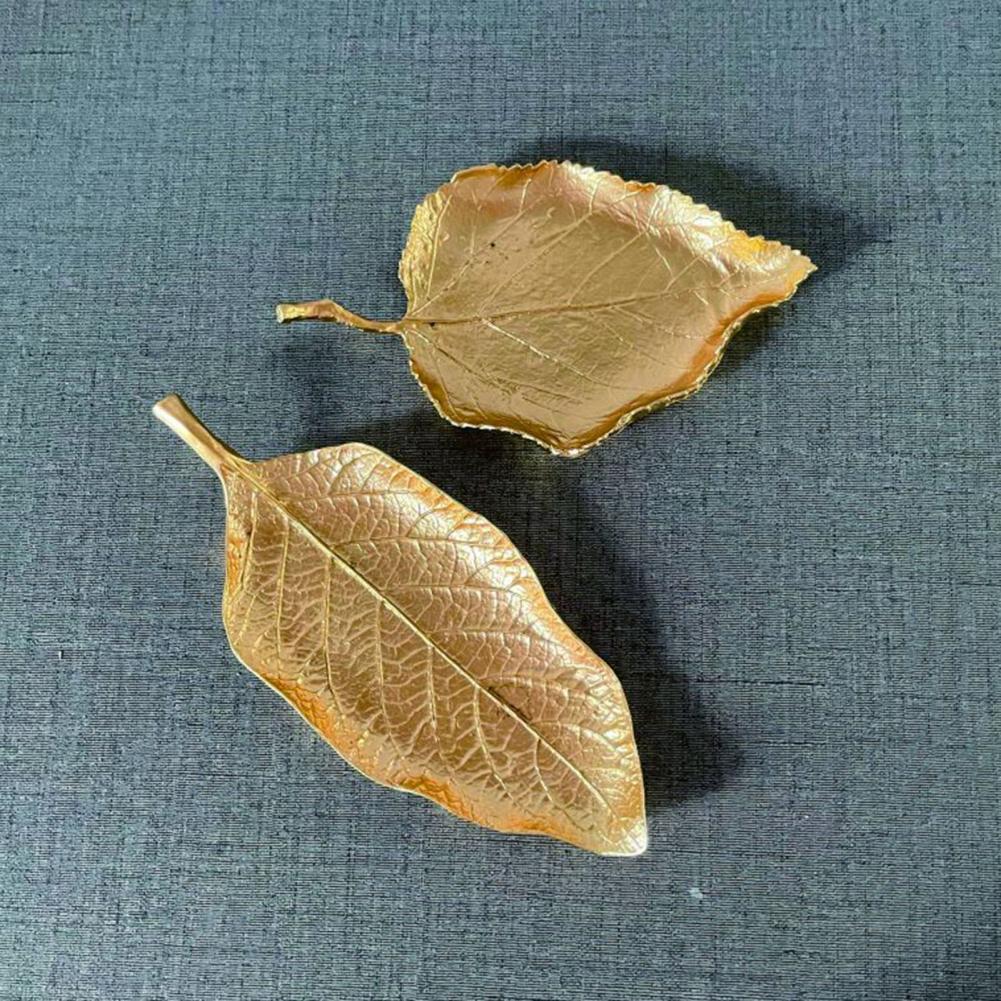 Delicate Leaf Shaped Serving Platter