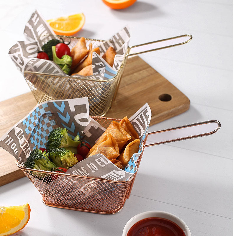 Mini French Fries Serving Basket