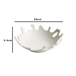 Creative White Coral Ceramic Bowl