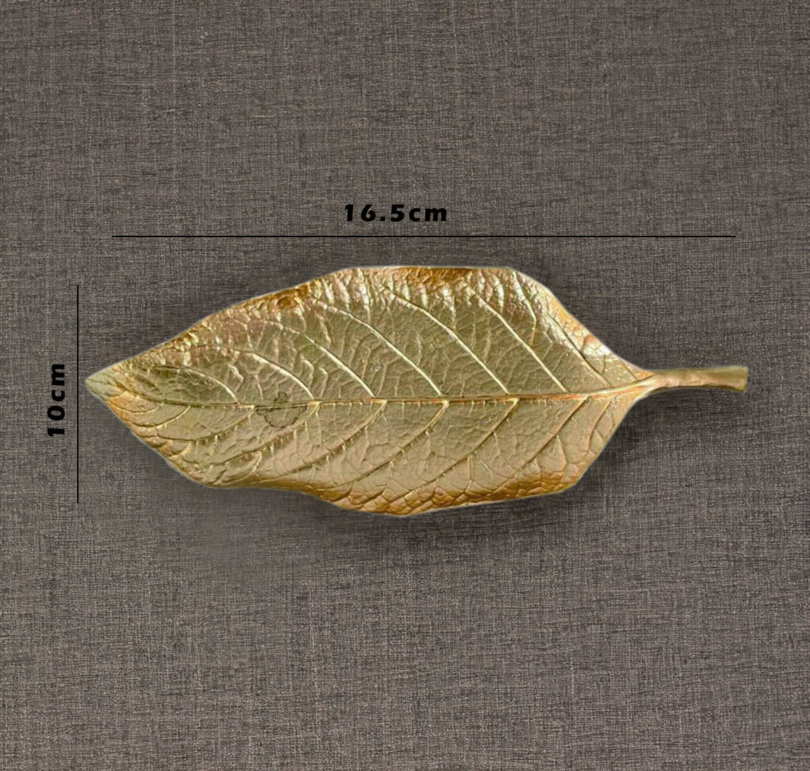 Delicate Leaf Shaped Serving Platter