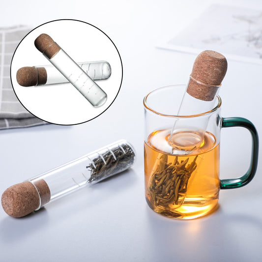 Tea Infuser Filter Sieve Glass Pipe