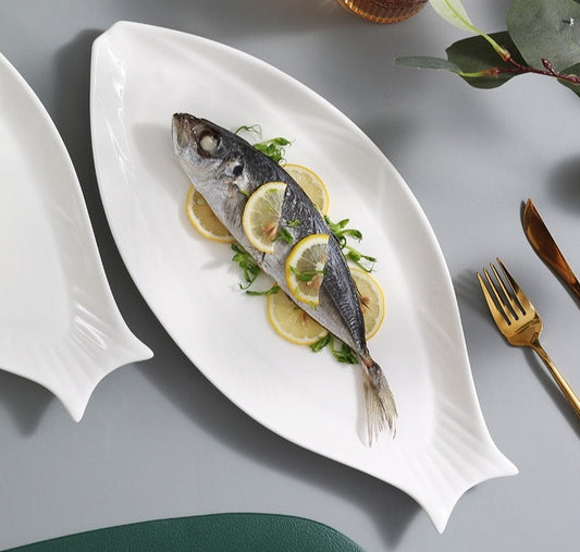 Creative Household Ceramic Fish Plate