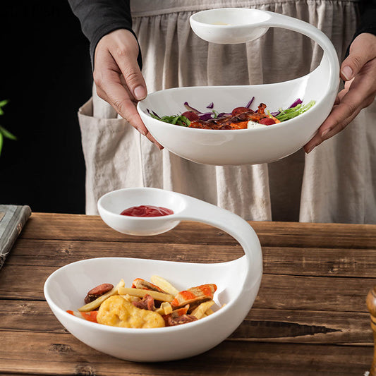 Creative French Fries Ceramic Bowl