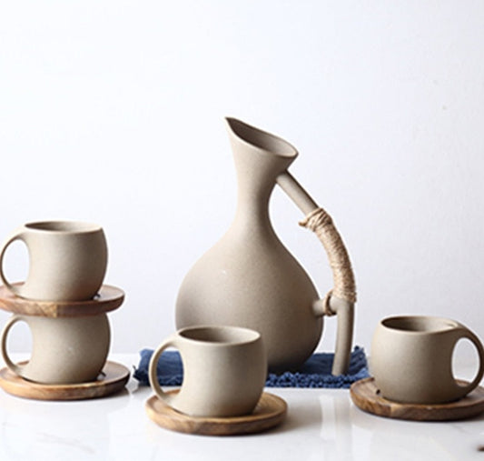 Ceramic Drinkware Set