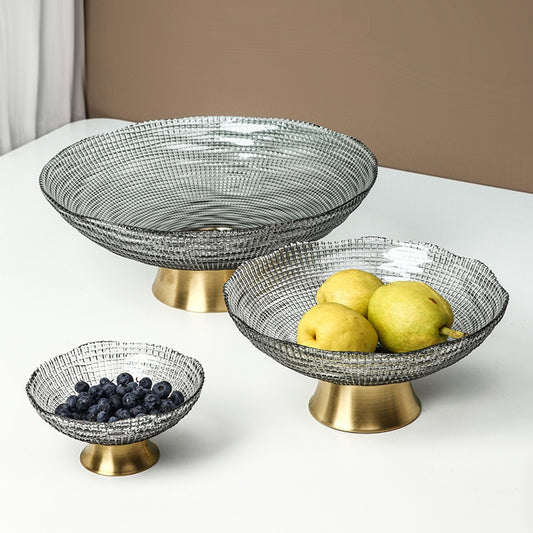 Tableware Glass Fruit Bowl