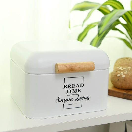 S/L Metal Bread Storage Container