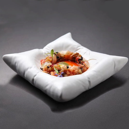 Creative Ceramic Pillow Plate